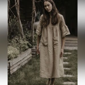 NWT The Simple Folk Sage Dress in Oatmeal XS